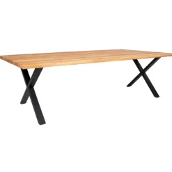 CURVE Spisebord Olieret eg 300x100cm med bølget kant