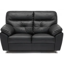 Dalby 2 pers lædersofa