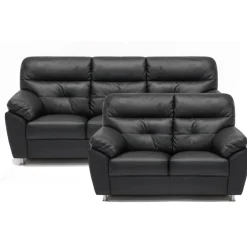 Dalby 3+2 pers lædersofasæt