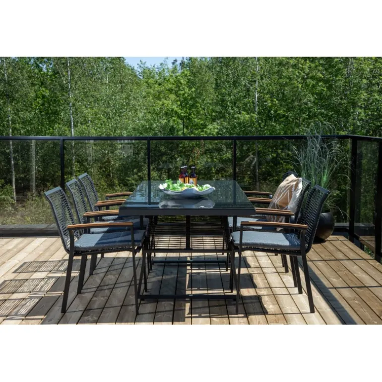 Dallas t Spisebord - Sort