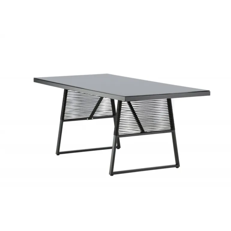 Dallas t Spisebord - Sort