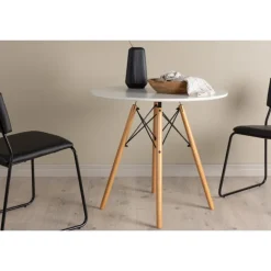 Danburi Rundt spisebord - Hvid