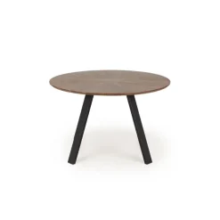 DANILO bord Valnød/Sort