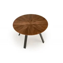 DANILO bord Valnød/Sort