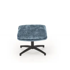 DARIO lænestol med skammel, blå