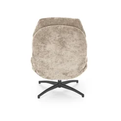 DARIO lænestol med skammel, Beige