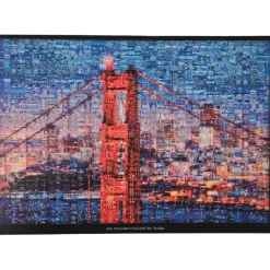 Dekorativt Billede med Ramme – New York 140 x 100