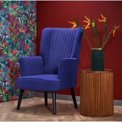 DELGADO stol mørkeblå