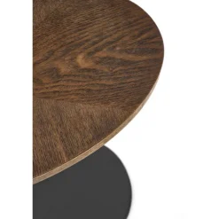 DELPHI sofabord, Valnød / Sort