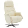 Delta Recliner Cream Læder