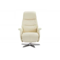 Delta Recliner Cream Læder