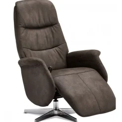 Delta Recliner lænestol i Gråbrun stof