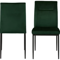 Demi spisebordsstol grøn stof