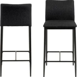 Demina counterstol grå stof