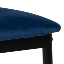 Demina spisebordsstol blå stof