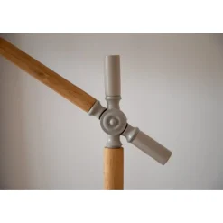 Dennis Belysning - Beige, Hvid og Træ