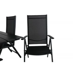 Denver Loungesæt - Havemøbelsæt - Sort