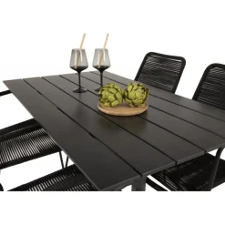 Denver Loungesæt - Havemøbelsæt - Sort