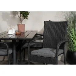 Denver t Loungesæt - Havemøbelsæt - Sort