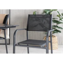 Denver t Loungesæt - Havemøbelsæt - Sort