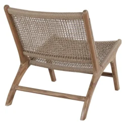 Derby Stol - Stol i teaktræ og polyrattan