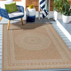 Dhaka Udendørs tæppe Vintage - Beige