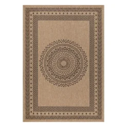 Dhaka Udendørs tæppe Vintage - Sort