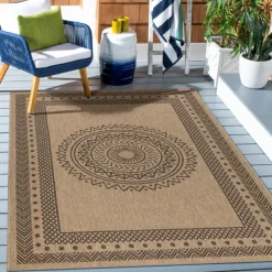 Dhaka Udendørs tæppe Vintage - Sort