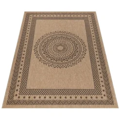 Dhaka Udendørs tæppe Vintage - Sort