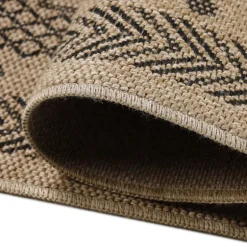 Dhaka Udendørs tæppe Vintage - Sort