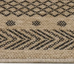 Dhaka Udendørs Tæppeløber Vintage - Sort