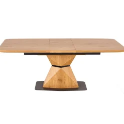 DIAMOND bord gyldent egetræ, ben gyldent egetræ