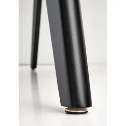 DICKSON 2 Spisebordmedudtræk 150-210, Naturlig / Sort