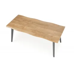 DICKSON 2 Spisebordmedudtræk 150-210, Naturlig / Sort