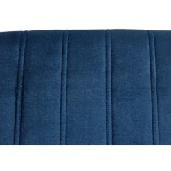 DIEGO 2 Spisebordsstol, - quiltet fløjl Stripes - MONOLITH 77