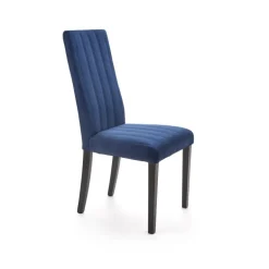 DIEGO 2 Spisebordsstol, - quiltet fløjl Stripes - MONOLITH 77