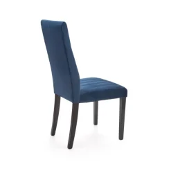 DIEGO 2 Spisebordsstol, - quiltet fløjl Stripes - MONOLITH 77