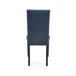 DIEGO 2 Spisebordsstol, - quiltet fløjl Stripes - MONOLITH 77