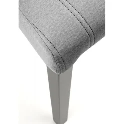 DIEGO 2 Spisebordsstol, - quiltet fløjl Stripes - MONOLITH 85