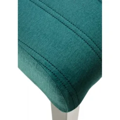 DIEGO 2 Spisebordsstol, - quiltet velour Stripes - MONOLITH 37