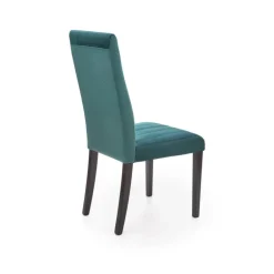 DIEGO 2 Spisebordsstol, - quiltet velour Stripes - MONOLITH 37