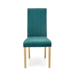 DIEGO 3 Spisebordsstol, - quiltet fløjl Stripes - MONOLITH 37