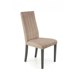 DIEGO 2 Spisebordsstol, Sort / Monolith 09 (Beige)