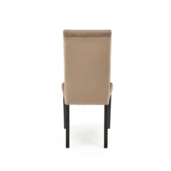 DIEGO 2 Spisebordsstol, Sort / Monolith 09 (Beige)