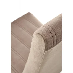 DIEGO 2 Spisebordsstol, Sort / Monolith 09 (Beige)