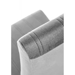 DIEGO 3 stol, - quiltet fløjl Stripes - MONOLITH 85