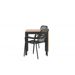 Diego t Loungesæt - Havemøbelsæt - Sort,Brun