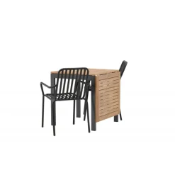 Diego t Loungesæt - Havemøbelsæt - Sort,Brun