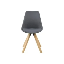 Dima spisebordsstol - Mørkegrå/Oliebehandlet