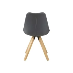 Dima spisebordsstol - Mørkegrå/Oliebehandlet